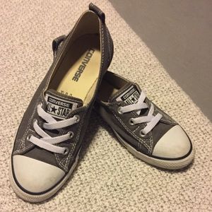 Converse slip on chuck taylor all star shoes grey